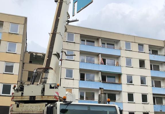 Im August war der Startschuss zur umfangreichen Modernisierung der Wohngebäude in der Anne-Frank-Straße 17-23, Friedrich-Engels-Straße 21-28 und Von-der-Schulenburg-Straße 17-20 gefallen.