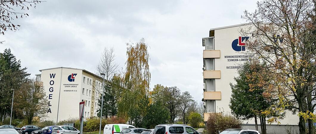 Im Laufe des Jahres hat die Wohnungsgenossenschaft Schwerin-Lankow viel in den Bestand investiert.