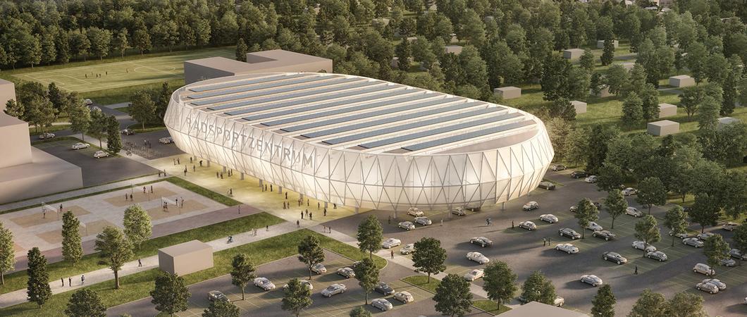 Die Kosten für den Bau des geplanten Radsportzentrums am Lambrechtsgrund erhöhen sich. Nach der Entwurfsplanung steigen die Ausgaben von 15 auf 22,7 Millionen Euro.
