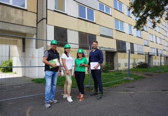 Die Wohnungsgesellschaft Schwerin modernisiert auf dem Großen Dreesch in den kommenden drei Jahren umfassend Wohnungen, Foto: WGS