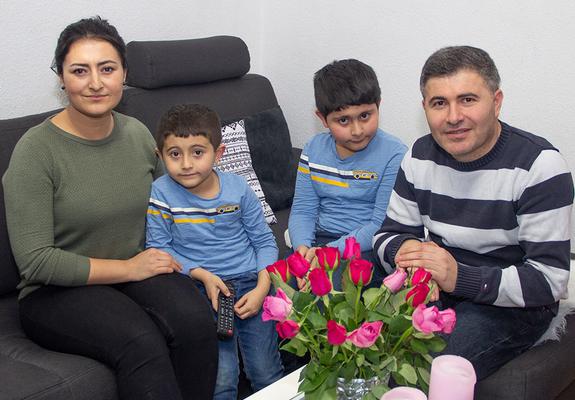 Seit vier Jahren lebt die Familie Al Bouzan in Schwerin und fühlt sich heimisch