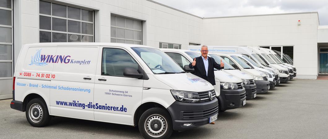 Gemeinsam mit den Mitarbeitern in Schwerin und Güstrow schaut Geschäftsführer Helge Althaus auf eine 15jährige erfolgreiche Bilanz seines Unternehmens.