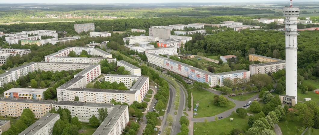 28.000 Menschen aus bis zu 80 Nationen wohnen auf dem Großen Dreesch, in Neu Zippendorf und im Mueßer Holz. Diese Stadtteile sind stärker im Wandel als andere in Schwerin.