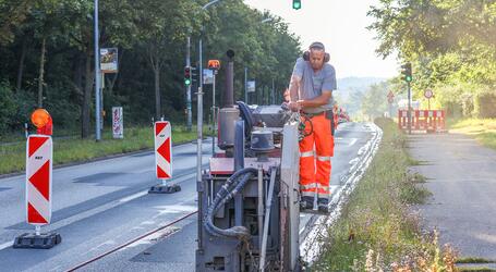 Dank eines Förderprogramms konnte nicht nur diese Radstrecke verbessert werden.