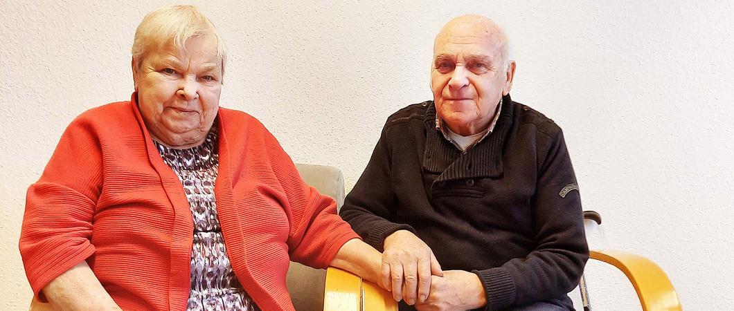 Sieglinde und Gerhard Ostrowitzki feiern in diesem Monat ihren 67. Hochzeitstag und freuen sich auf das Kaffeetrinken mit ihrer Familie