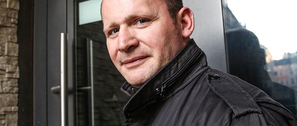 Michael Nowack ist Hausleiter der Dreescher Werkstätten, Vorsitzender der Kanurenngemeinschaft und Türsteher