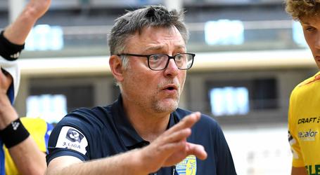 Trainer Arek Blacha möchte den Sieg im Derby gegen Stralsund, Foto: Dietmar Albrecht