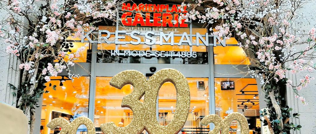 Anfang Oktober war es soweit: Das Modehaus Kressmann feierte Geburtstag und ist nun seit 30 Jahren wieder in der Landeshauptstadt. Der aktuellen Situation angepasst, kam keine große Feier in Frage.