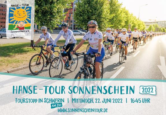 Die Teilnehmer der Hanse-Tour fahren an vier Tagen 547 Kilometer durch ganz Mecklenburg-Vorpommern.