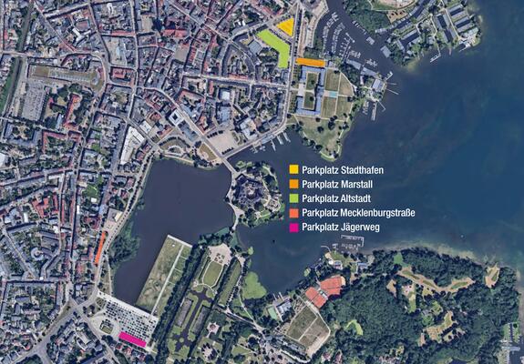 NVS-Parkflächen sind aufgrund der Feierlichkeiten zum Tag der Deutschen Einheit zeitweise gesperrt