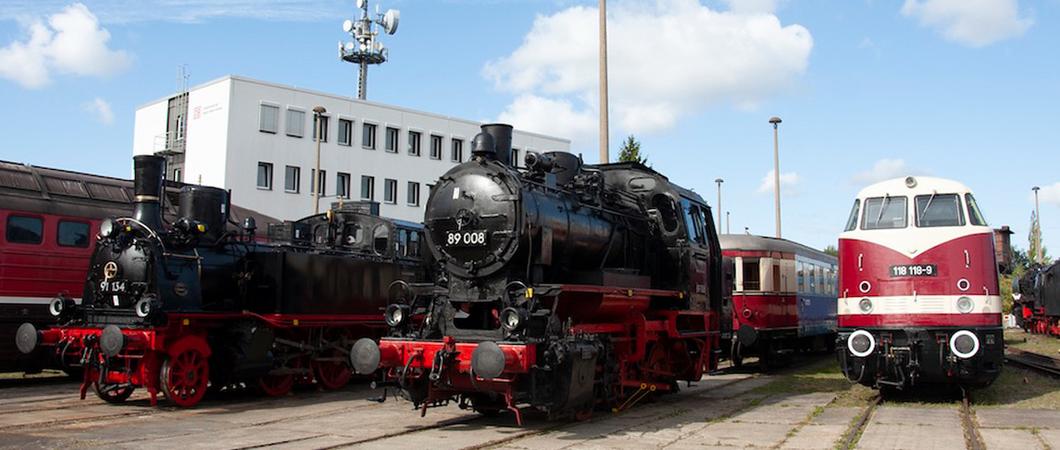 Eisenbahnmuseum-Schwerin-Dampf-und-Dieselloks c maxpress haupt