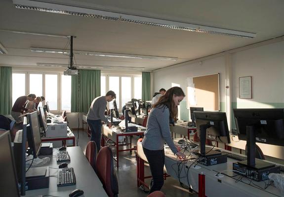 So wie hier in Wittenburg sollen auch die Schulen in Schwerin bis 2024 technisch und digital auf den neusten Stand gebracht werden