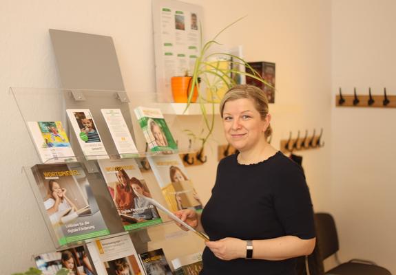 Institutsleiterin Anja Seemann ermutigt zu Förderung in jedem Alter, Foto: maxpress