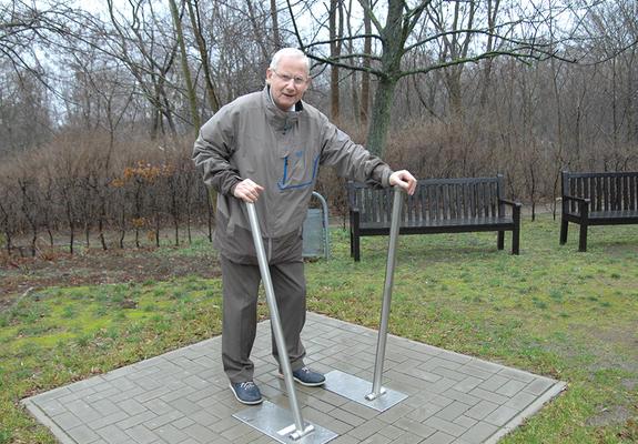Geräte wie in der Egon-Erwin-Kisch-Straße wünscht sich Siegfried Schwinn in ganz Schwerin