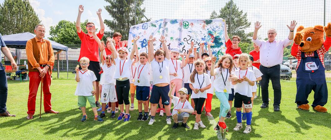Der sportliche Höhepunkt der AWO-Vorschulkinder – das jährliche Fußballturnier um den begehrten Pokal
