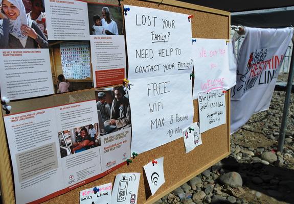 Zum Internationalen Tag der Vermissten schließt sich das DRK der multimedialen Kampagne #NoTraceOfYou des Rotkreuz-Suchdienst-Netzwerks in Europa an, Foto: Internationales Rotes Kreuz