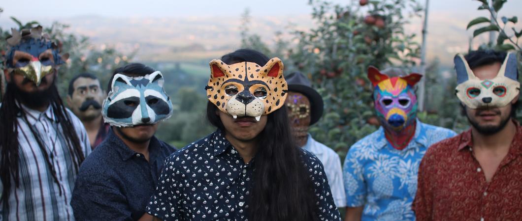 Die mexikanische Band Los Kamer tritt bei den Schweriner Straßenmusiktagen auf