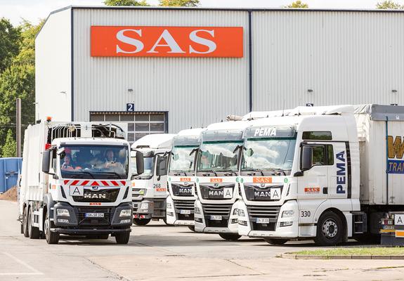 Schrittweise will die SAS ihre Flotte in den nächsten Jahren auf Entsorgungsfahrzeuge mit Wasserstoffantrieb umstellen