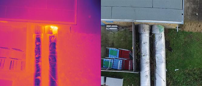 Ab Mitte November lassen die Stadtwerke Schwerin ihr komplettes Fernwärmenetz mit thermografischen Aufnahmen von einer Drohne aus untersuchen.